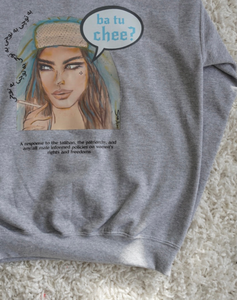 Grey Azada Crewneck
